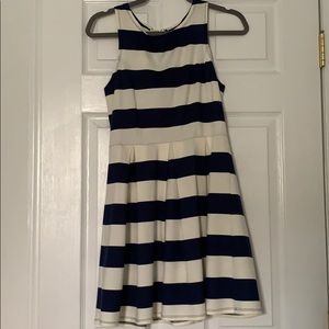 Sleeveless striped dress